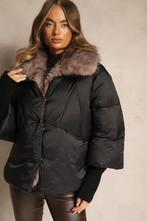 Jakna SIBRINZA BLACK, Boja: crna, IVET.RS - Nova Kolekcija