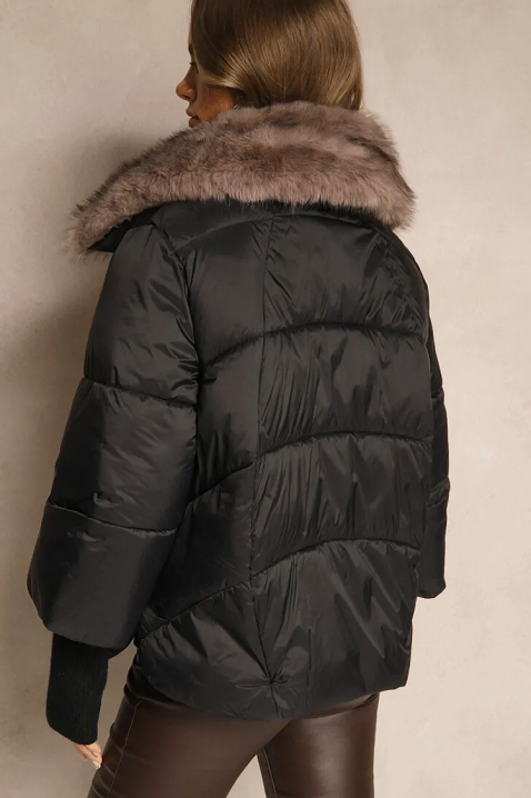 Jakna SIBRINZA BLACK, Boja: crna, IVET.RS - Nova Kolekcija