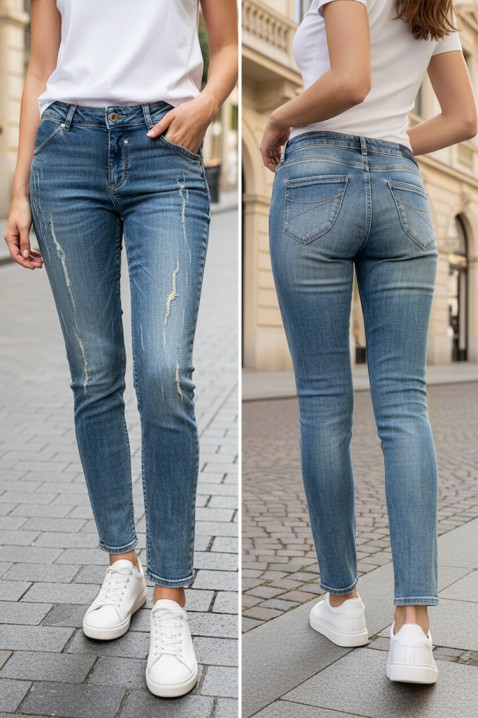 Farmerke MARFANA, Boja: svetloplava, IVET.RS - Nova Kolekcija