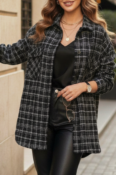 Ženska košulja PARFONZA BLACK, Boja: crna, IVET.RS - Nova Kolekcija