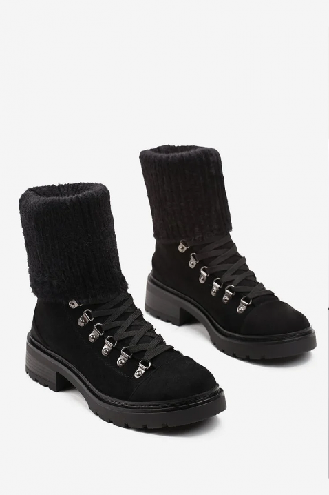 Ženske gležnjače HLOVELDA, Boja: crna, IVET.RS - Nova Kolekcija