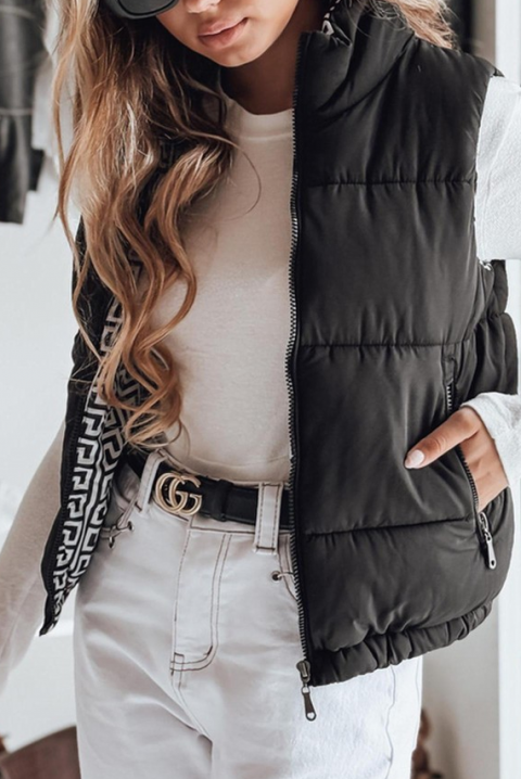 Prsluk BRASELDA BLACK, Boja: crna, IVET.RS - Nova Kolekcija