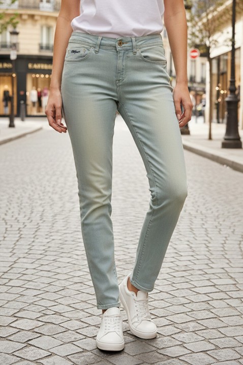 Farmerke TEALZA, Boja: svetloplava, IVET.RS - Nova Kolekcija