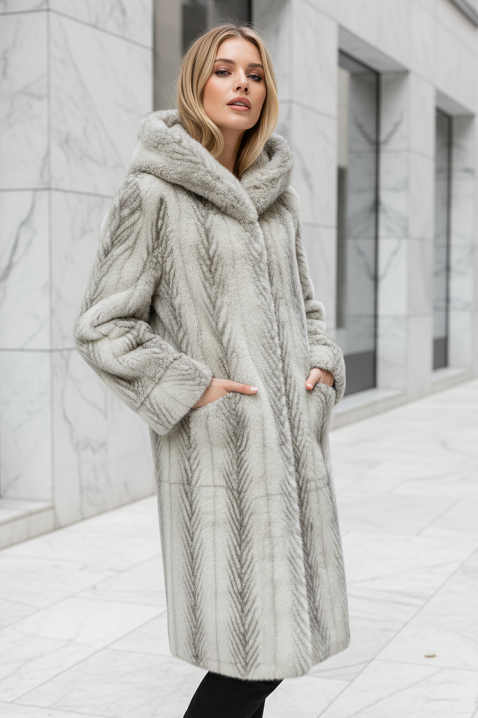 Kaput LEDOLZA, Boja: siva, IVET.RS - Nova Kolekcija