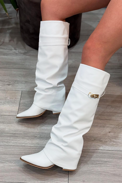 Čizme GIVENDRA WHITE, Boja: bela, IVET.RS - Nova Kolekcija