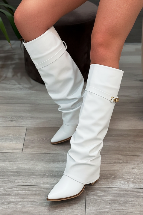 Čizme GIVENDRA WHITE, Boja: bela, IVET.RS - Nova Kolekcija