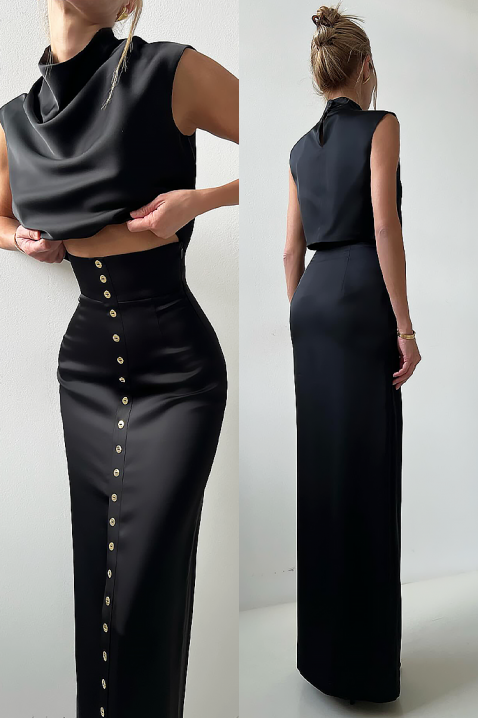 Komplet POLIONA BLACK, Boja: crna, IVET.RS - Nova Kolekcija