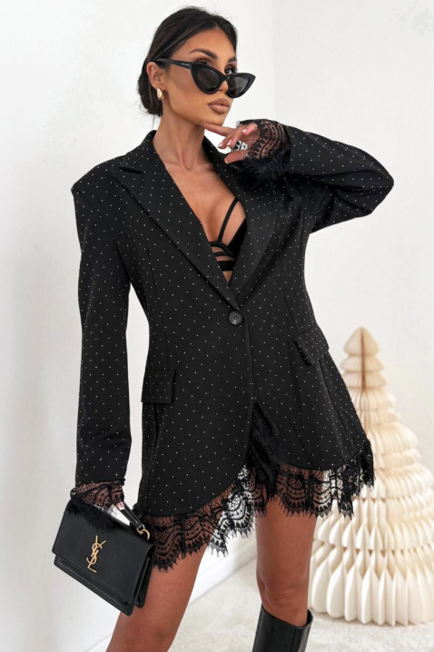 Haljina - blejzer BLEVELDA, Boja: crna, IVET.RS - Nova Kolekcija