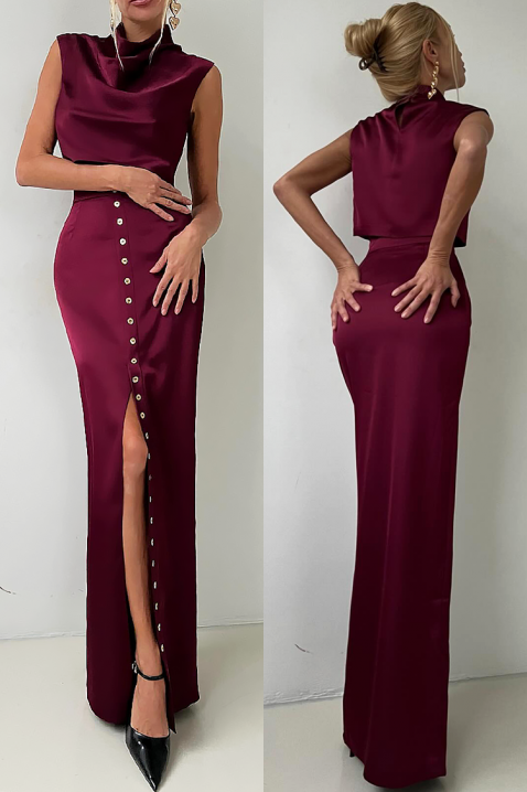 Komplet POLIONA BORDO, Boja: bordo, IVET.RS - Nova Kolekcija