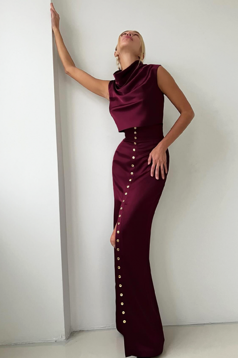 Komplet POLIONA BORDO, Boja: bordo, IVET.RS - Nova Kolekcija