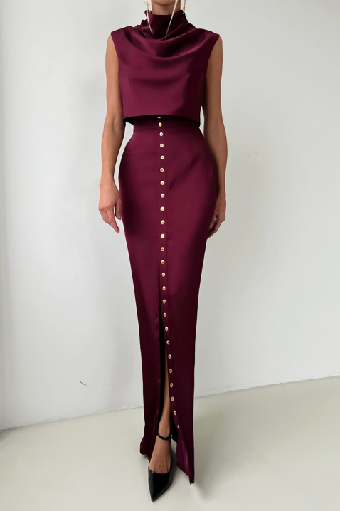 Komplet POLIONA BORDO, Boja: bordo, IVET.RS - Nova Kolekcija