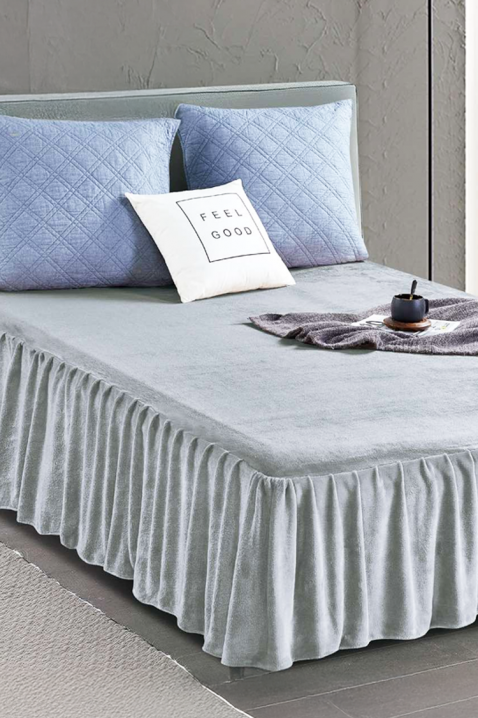 Prekrivač OPRELMA GREY 160х200 cm, Boja: siva, IVET.RS - Nova Kolekcija