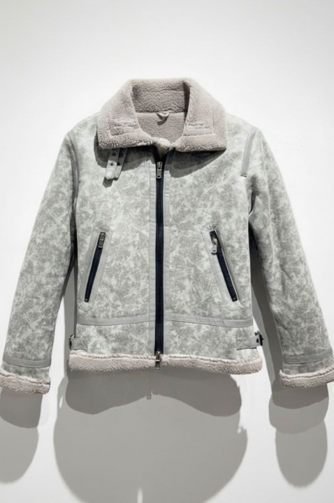 Muška jakna BERMENGO, Boja: svetlosiva, IVET.RS - Nova Kolekcija