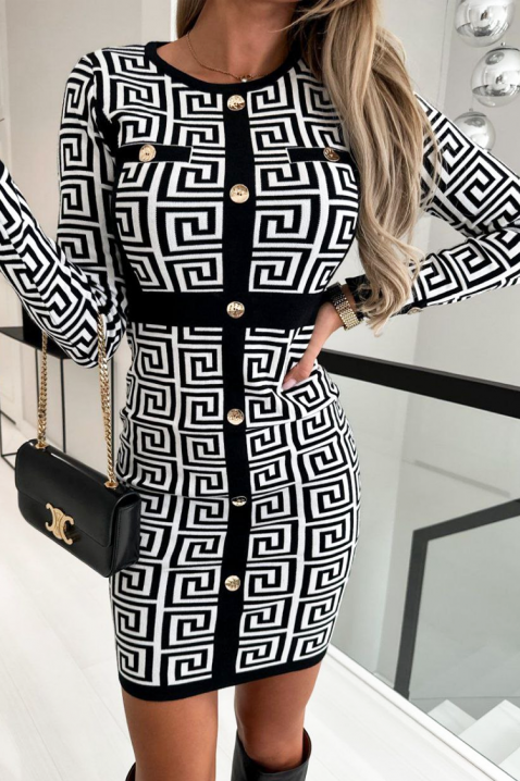 Haljina DONATELZA WHITE, Boja: bela, IVET.RS - Nova Kolekcija