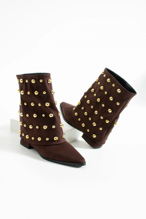 Ženske čizme BENTIHA BROWN, Boja: braon, IVET.RS - Nova Kolekcija