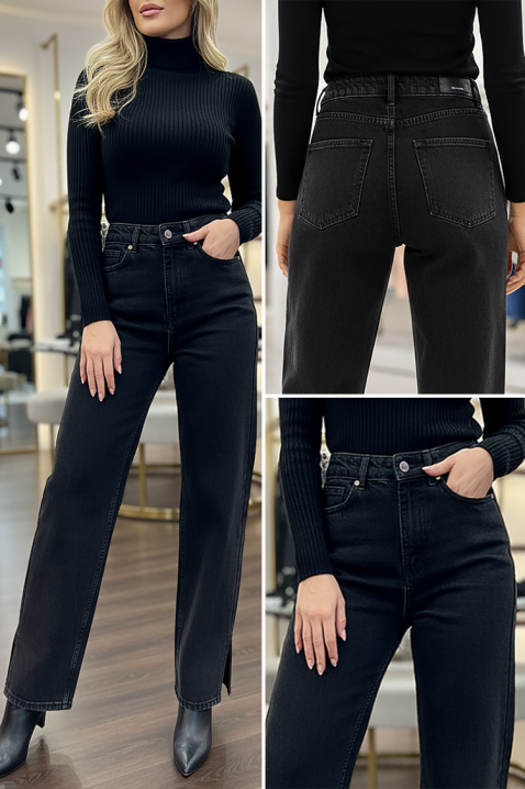 Farmerke TOLANA, Boja: crna, IVET.RS - Nova Kolekcija