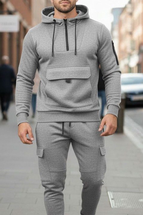 Muški komplet BETRIDO GREY, Boja: siva, IVET.RS - Nova Kolekcija