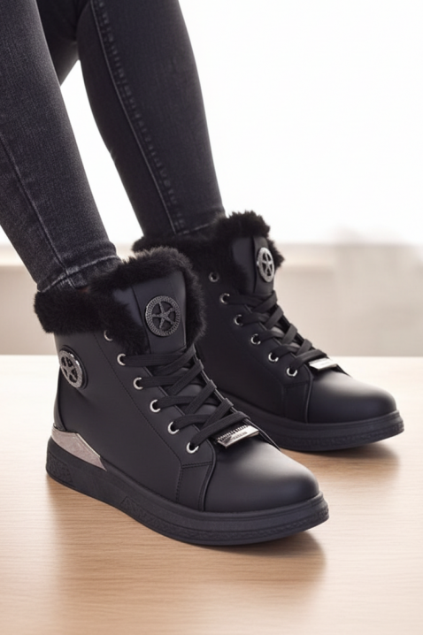 Ženske gležnjače VEONELZA BLACK, Boja: crna, IVET.RS - Nova Kolekcija