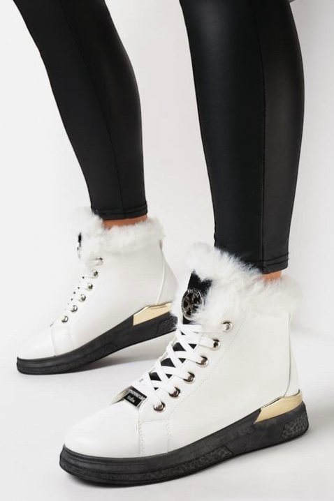 Ženske gležnjače VEONELZA WHITE, Boja: bela, IVET.RS - Nova Kolekcija