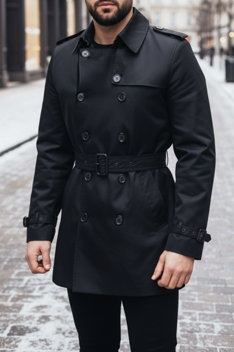 Muški mantil XABELTO, Boja: crna, IVET.RS - Nova Kolekcija