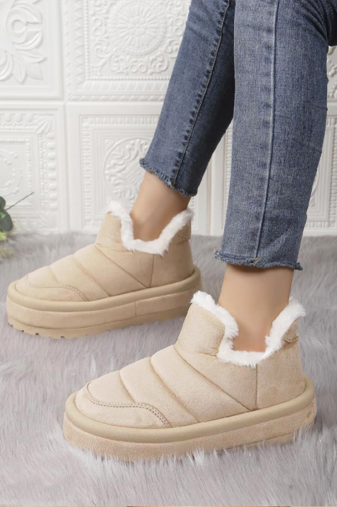 Ženske gležnjače DRONLEFA BEIGE, Boja: bež, IVET.RS - Nova Kolekcija