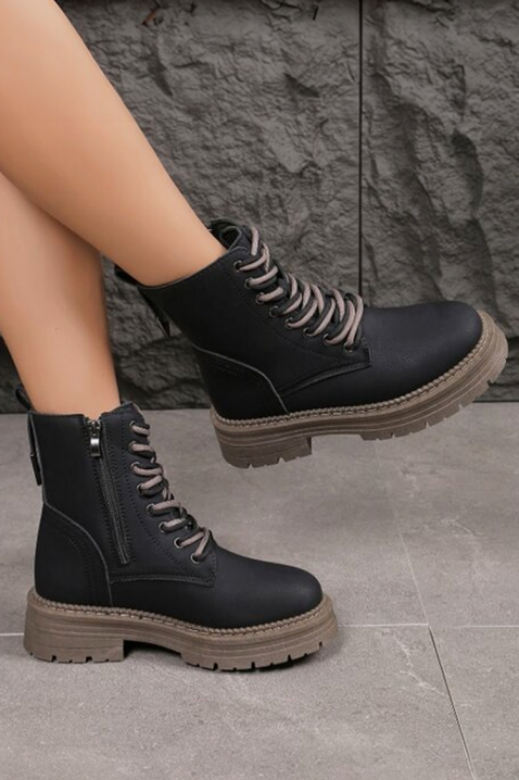 Ženske gležnjače MONDEGA BLACK, Boja: crna, IVET.RS - Nova Kolekcija