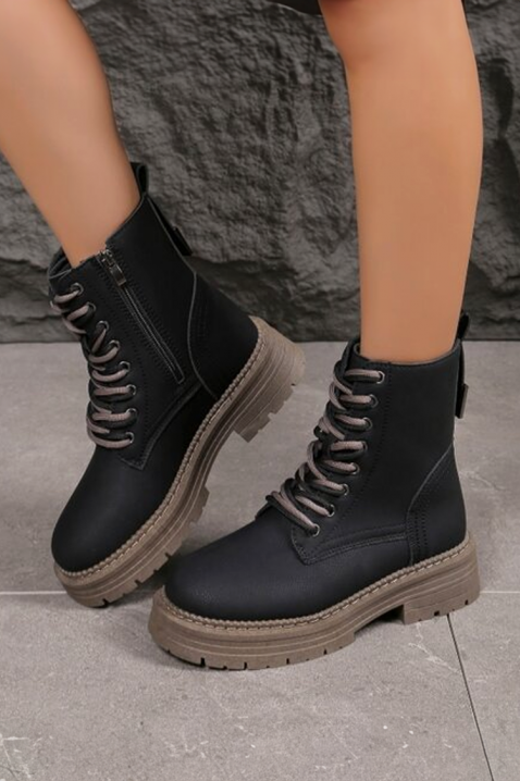 Ženske gležnjače MONDEGA BLACK, Boja: crna, IVET.RS - Nova Kolekcija