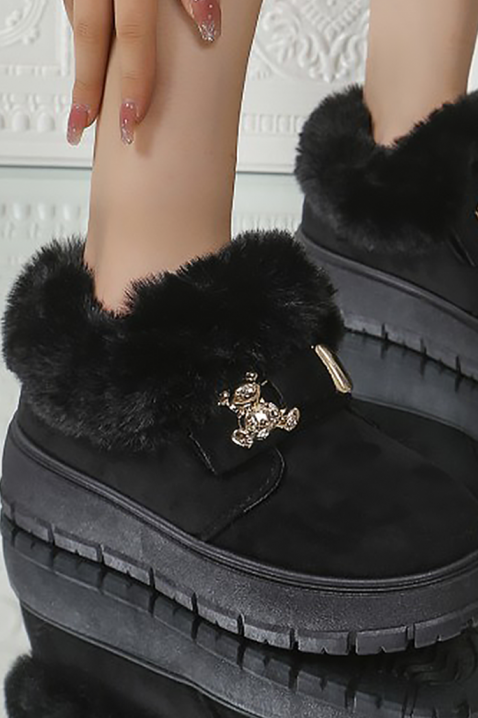 Ženske gležnjače BLUMERGA BLACK, Boja: crna, IVET.RS - Nova Kolekcija