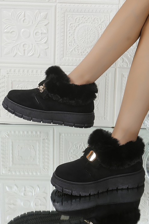 Ženske gležnjače BLUMERGA BLACK, Boja: crna, IVET.RS - Nova Kolekcija