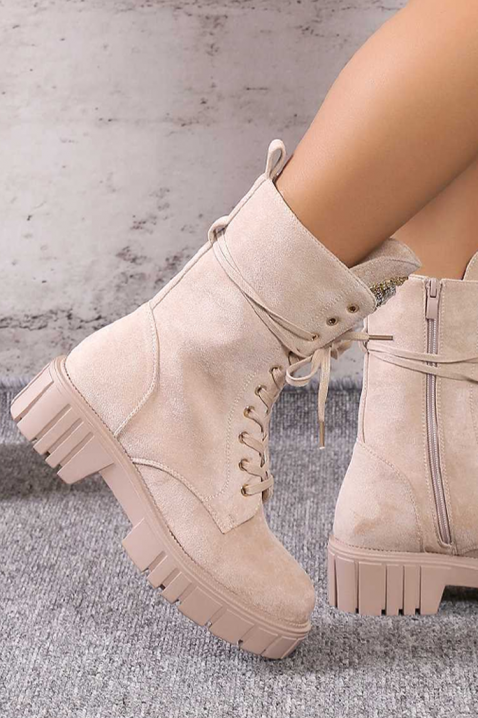 Ženske čizme NIOLMEA BEIGE, Boja: bež, IVET.RS - Nova Kolekcija