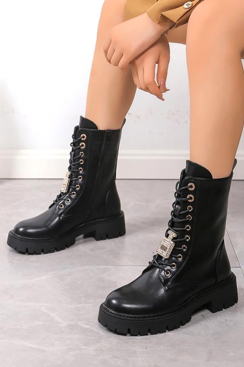 Ženske čizme BIOFEGA, Boja: crna, IVET.RS - Nova Kolekcija