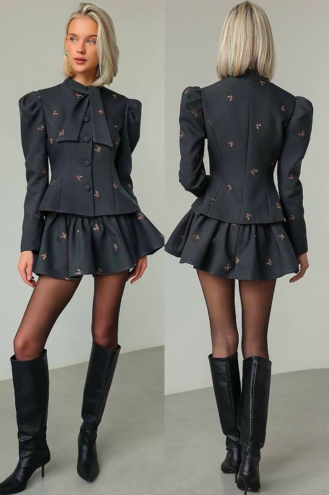 Komplet REVOLDANA, Boja: crna, IVET.RS - Nova Kolekcija