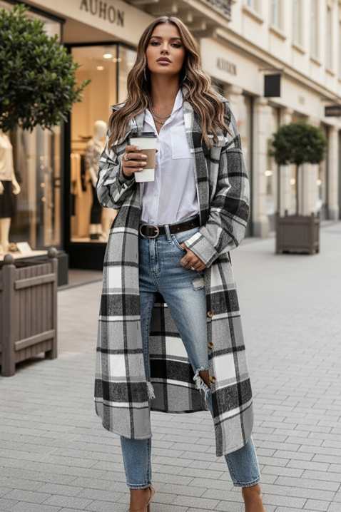 Kaput RAYENITA GREY, Boja: siva, IVET.RS - Nova Kolekcija