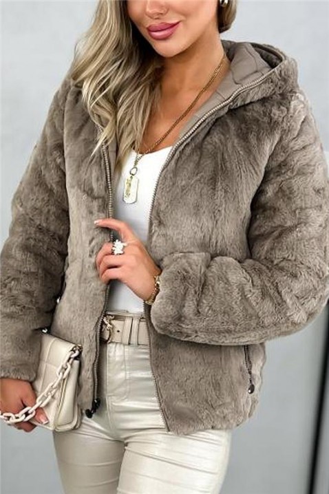 Jakna VULDENZA BROWN, Boja: braon, IVET.RS - Nova Kolekcija