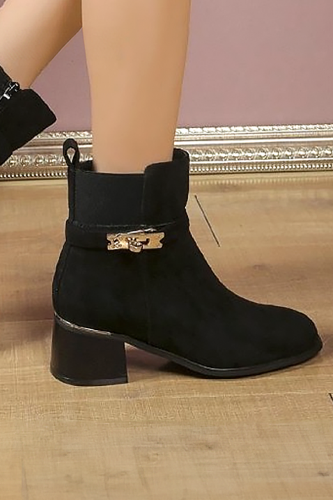 Ženske gležnjače GLOMERHA BLACK, Boja: crna, IVET.RS - Nova Kolekcija