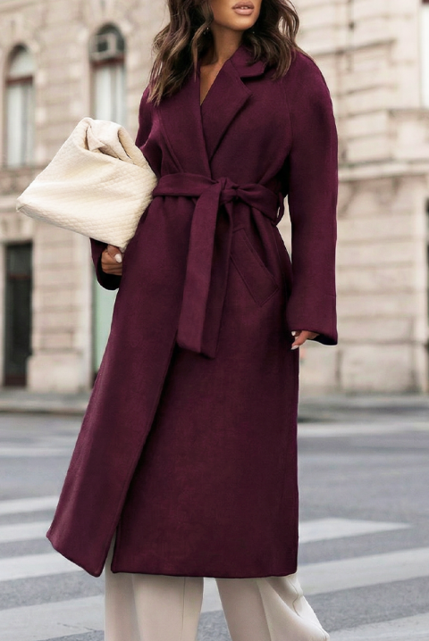 Kaput KLAZILIYA BORDO, Boja: bordo, IVET.RS - Nova Kolekcija