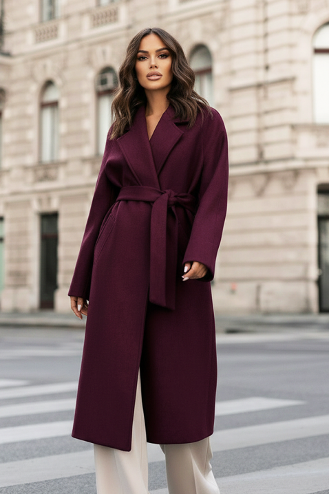 Kaput KLAZILIYA BORDO, Boja: bordo, IVET.RS - Nova Kolekcija