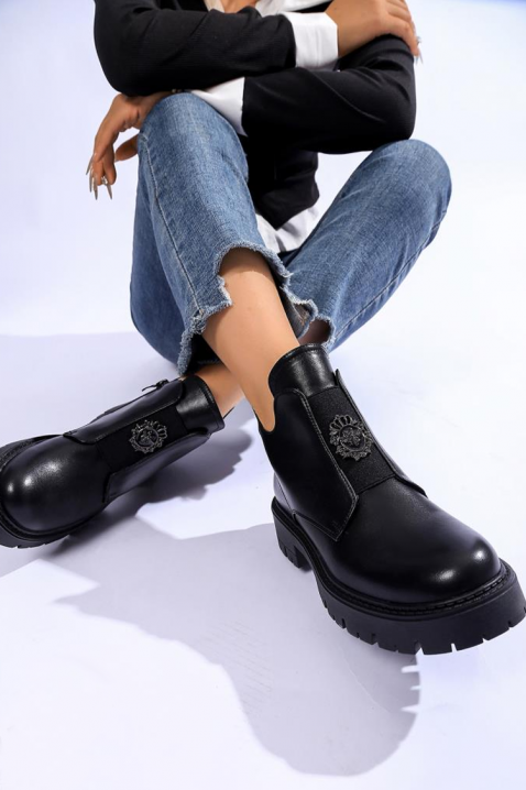 Ženske gležnjače BLUSTEGA, Boja: crna, IVET.RS - Nova Kolekcija