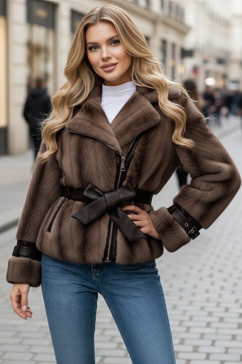 Jakna METALINZA BROWN, Boja: braon, IVET.RS - Nova Kolekcija