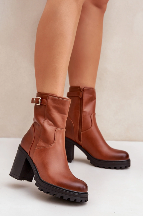 Ženske gležnjače AMERSILA CAMEL, Boja: svetlobraon, IVET.RS - Nova Kolekcija