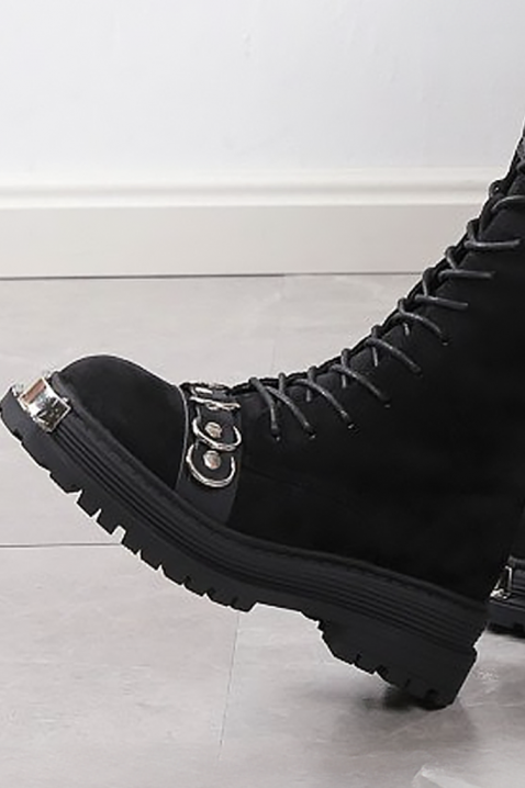 Ženske čizme SERMOLJA BLACK, Boja: crna, IVET.RS - Nova Kolekcija