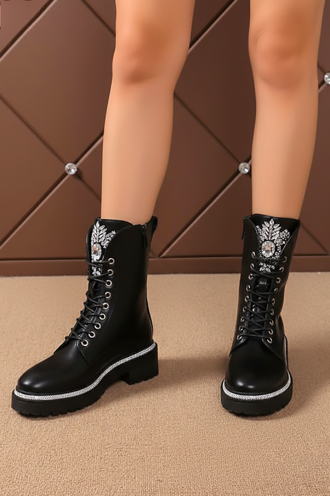 Ženske čizme FRONELXA, Boja: crna, IVET.RS - Nova Kolekcija