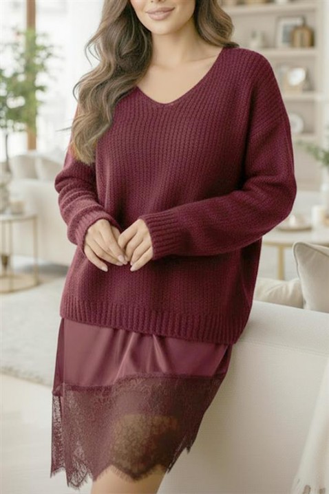 Tunika VLODERZA BORDO, Boja: bordo, IVET.RS - Nova Kolekcija