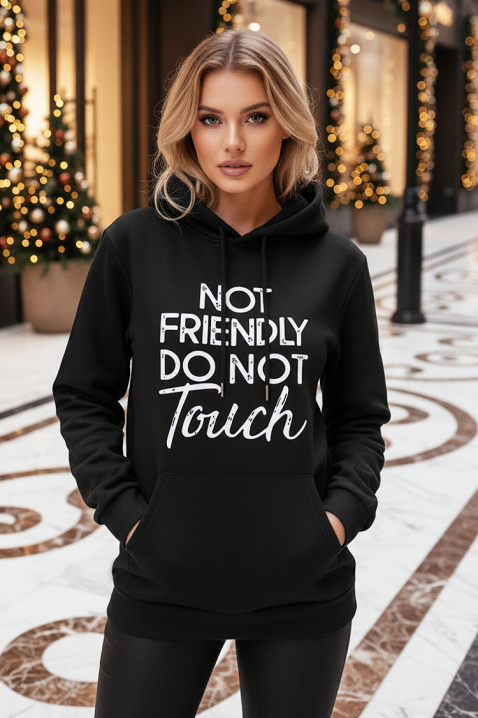 Dukserica VOLDRENA, Boja: crna, IVET.RS - Nova Kolekcija