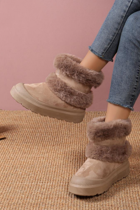 Ženske gležnjače ZOMFELJA MOCHA, Boja: moka, IVET.RS - Nova Kolekcija