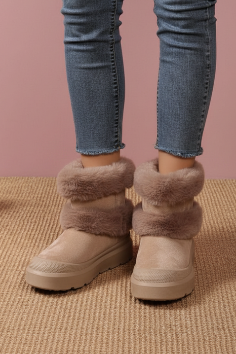 Ženske gležnjače ZOMFELJA MOCHA, Boja: moka, IVET.RS - Nova Kolekcija