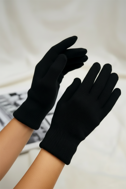 Ženske rukavice GLORVENZA, Boja: crna, IVET.RS - Nova Kolekcija