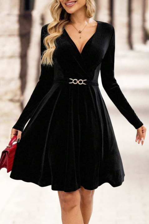 Haljina VRELZONA BLACK, Boja: crna, IVET.RS - Nova Kolekcija