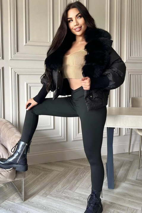 Jakna REDELZA BLACK, Boja: crna, IVET.RS - Nova Kolekcija