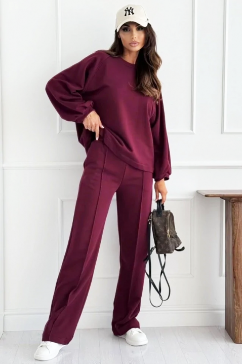 Komplet REOTILGA BORDO, Boja: bordo, IVET.RS - Nova Kolekcija